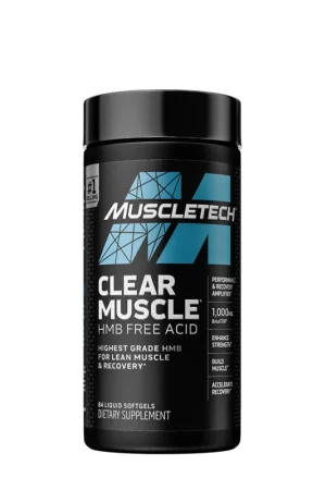 Best Choice Clear Muscle® HMB Free Acid - Lean Muscle & Recovery - 84 Softgels (84 Servings)